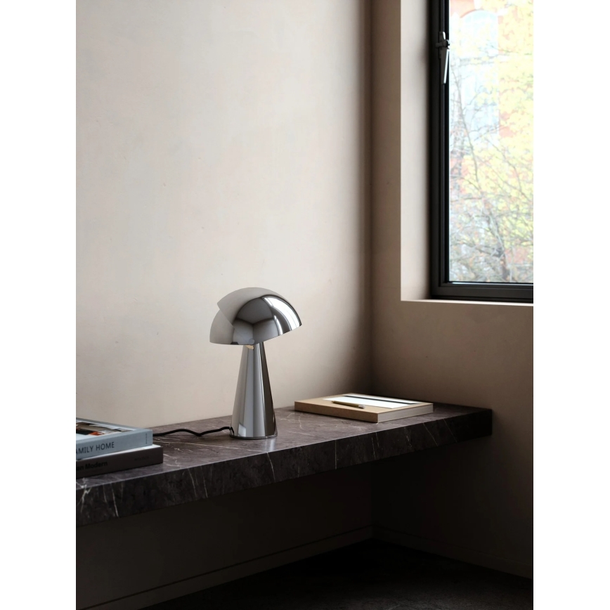 Nordlux - Stolní lampa ALIGN 1xE27/25W/230V lesklý chrom