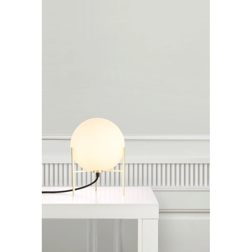 Nordlux - Stolní lampa ALTON 1xE14/15W/230V zlatá