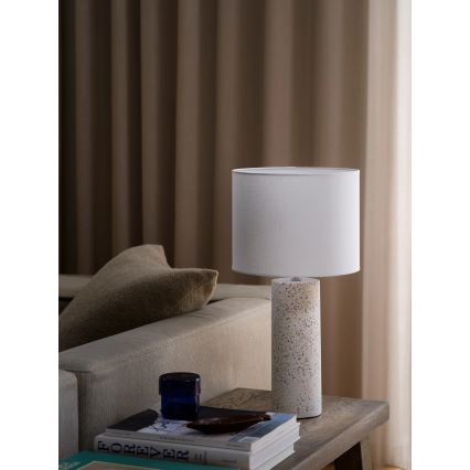 Nordlux - Stolní lampa ANTIGA 1xE27/60W/230V bílá