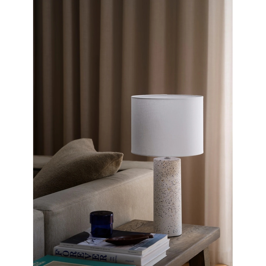 Nordlux - Stolní lampa ANTIGA 1xE27/60W/230V bílá