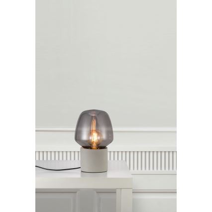 Nordlux - Stolní lampa CHRISTINA 1xE27/25W/230V beton/černá