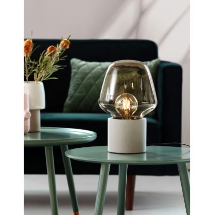 Nordlux - Stolní lampa CHRISTINA 1xE27/25W/230V beton/černá
