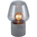 Nordlux - Stolní lampa CHRISTINA 1xE27/25W/230V beton/šedá