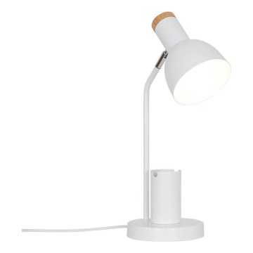 Nordlux - Stolní lampa DEVONE 1xE27/15W/230V bílá