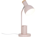 Nordlux - Stolní lampa DEVONE 1xE27/15W/230V růžová