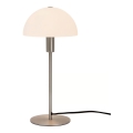 Nordlux - Stolní lampa ELLEN 1xE14/40W/230V matný chrom/bílá