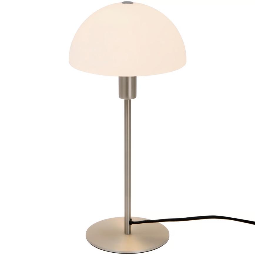 Nordlux - Stolní lampa ELLEN 1xE14/40W/230V matný chrom/bílá