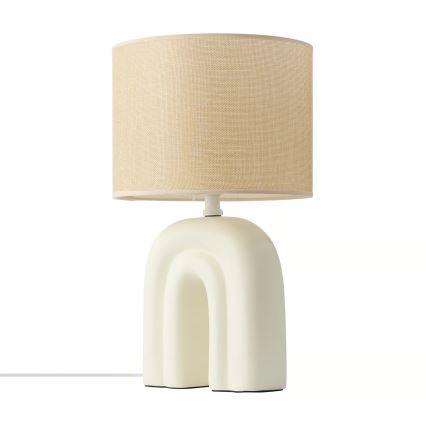 Nordlux - Stolní lampa HAZE 1xE27/40W/230V béžová