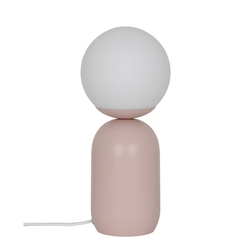 Nordlux - Stolní lampa NOTTI 1xE14/25W/230V růžová