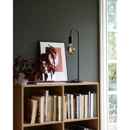 Nordlux - Stolní lampa PACO 1xE27/25W/230V černá