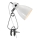 Nordlux - Stolní lampa s klipem CYCLONE 1xE14/15W/230V bílá