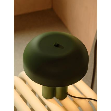 Nordlux - Stolní lampa SANDRO 1xE27/15W/230V zelená