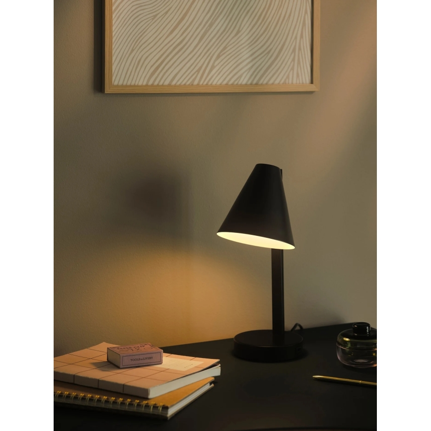 Nordlux - Stolní lampa WILMER 1xE14/40W/230V černá