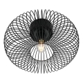 Nordlux - Stropní svítidlo BERONI 1xE27/60W/230V pr. 40,3 cm černá