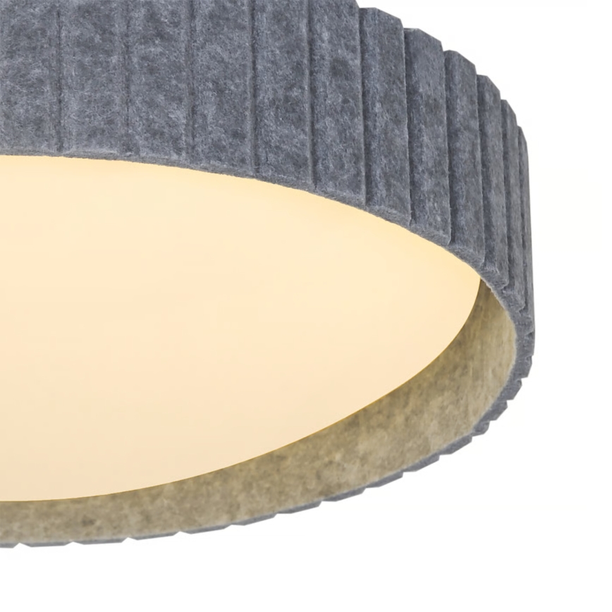 Nordlux - Stropní svítidlo CORATO 3xE14/15W/230V pr. 42 cm šedá