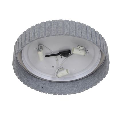 Nordlux - Stropní svítidlo CORATO 3xE14/15W/230V pr. 42 cm šedá