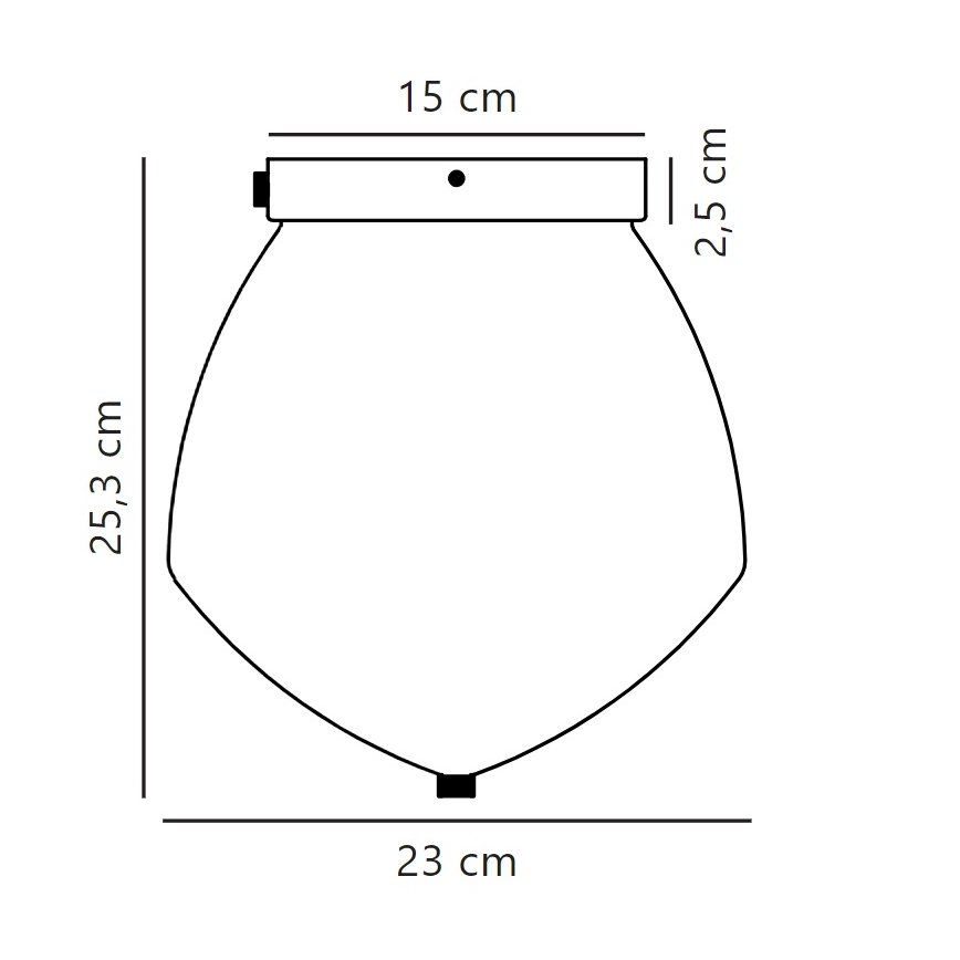 Nordlux - Stropní svítidlo ORBIFORM 1xE27/40W/230V zlatá
