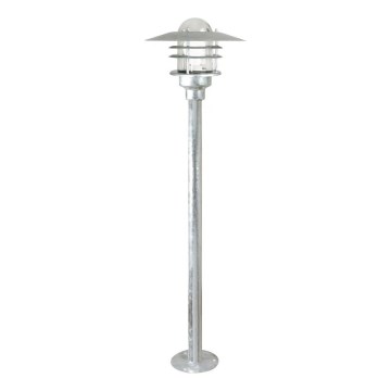 Nordlux - Venkovní lampa AGGER 1xE27/60W/230V IP54 stříbrná