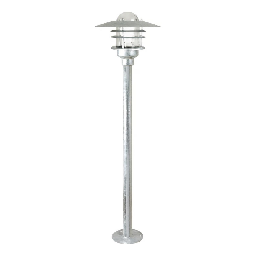 Nordlux - Venkovní lampa AGGER 1xE27/60W/230V IP54 stříbrná