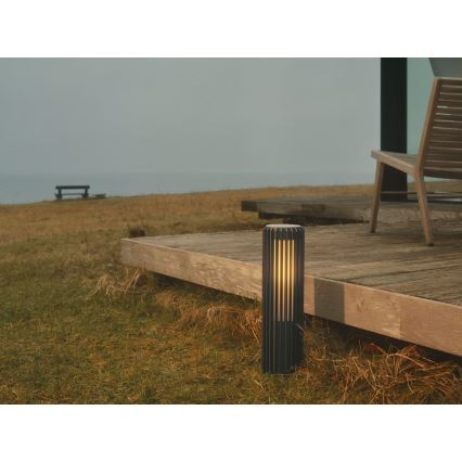 Nordlux - Venkovní lampa ALUDRA 1xE27/15W/230V IP44 antracit 45,4 cm