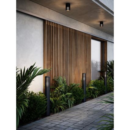 Nordlux - Venkovní lampa ALUDRA 1xE27/15W/230V IP44 černá 95,4 cm