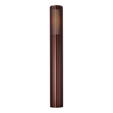Nordlux - Venkovní lampa ALUDRA 1xE27/15W/230V IP44 hnědá 95,4 cm