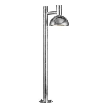 Nordlux - Venkovní lampa ARKI 1xE27/20W/230V IP54 stříbrná