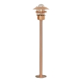 Nordlux - Venkovní lampa BLOKHUS 1xE27/60W/230V IP54 měděná 92 cm
