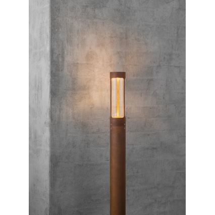 Nordlux - Venkovní lampa HELIX 1xGU10/8W/230V IP44 rezavá 80 cm