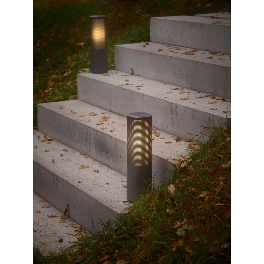Nordlux - Venkovní lampa SIDARA 1xE27/15W/230V IP44 45 cm antracit
