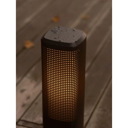 Nordlux - Venkovní lampa SIDARA 1xE27/15W/230V IP44 95 cm černá