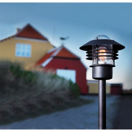 Nordlux - Venkovní lampa VEJERS 1xE27/60W/230V IP54 černá