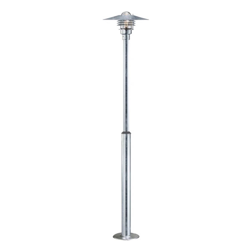 Nordlux - Venkovní lampa VEJERS 1xE27/60W/230V IP54 stříbrná