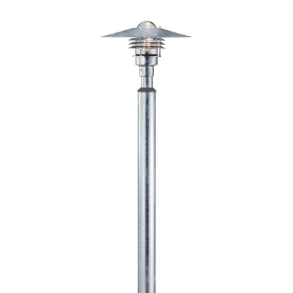 Nordlux - Venkovní lampa VEJERS 1xE27/60W/230V IP54 stříbrná