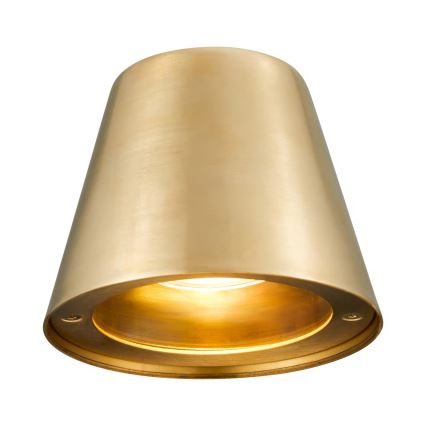 Nordlux - Venkovní nástěnné svítidlo ALERIA 1xGU10/35W/230V IP44 mosaz
