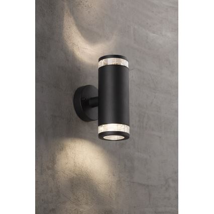 Nordlux - Venkovní nástěnné svítidlo BIRK 2xGU10/28W/230V IP44