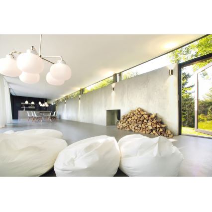 Nordlux - Venkovní nástěnné svítidlo CANTO 2xGU10/28W/230V IP44 mosaz