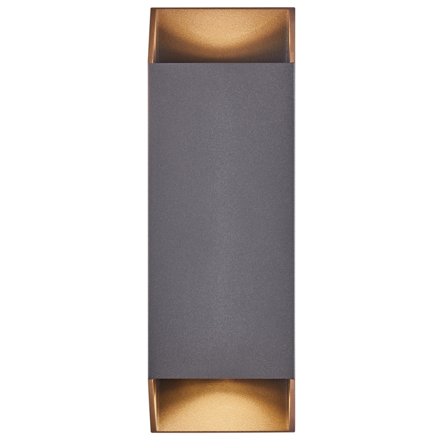 Nordlux - Venkovní nástěnné svítidlo NICO 2xGU10/35W/230V IP54 antracit