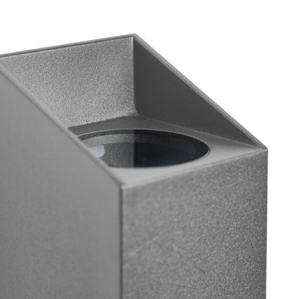 Nordlux - Venkovní nástěnné svítidlo NICO 2xGU10/35W/230V IP54 antracit