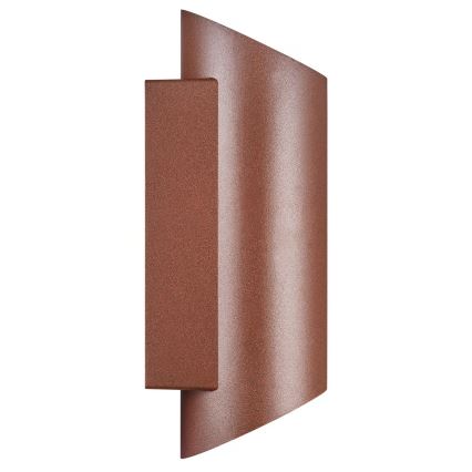 Nordlux - Venkovní nástěnné svítidlo NICO 2xGU10/35W/230V IP54 hnědá