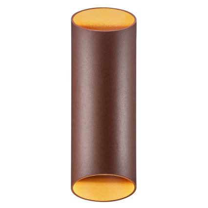 Nordlux - Venkovní nástěnné svítidlo NICO 2xGU10/35W/230V IP54 hnědá