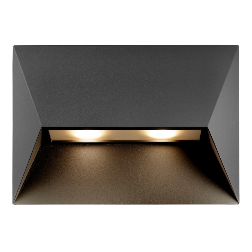 Nordlux - Venkovní nástěnné svítidlo PONTIO 2xGU10/25W/230V IP54