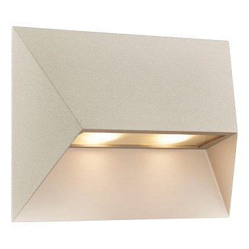 Nordlux - Venkovní nástěnné svítidlo PONTIO 2xGU10/25W/230V IP54 krémová