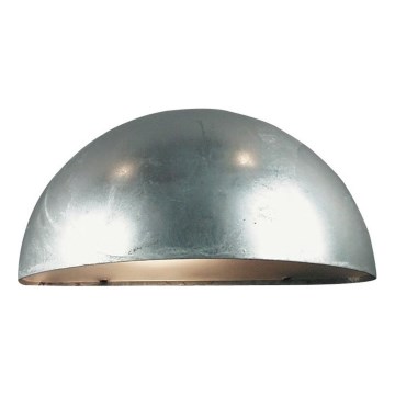 Nordlux - Venkovní nástěnné svítidlo SCORPIUS 1xE27/60W/230V IP33 stříbrná