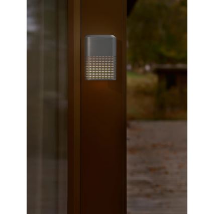 Nordlux - Venkovní nástěnné svítidlo SIDARA 1xE27/15W/230V IP54 antracit