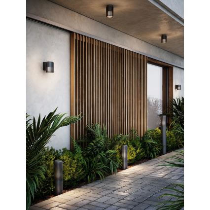 Nordlux - Venkovní stropní svítidlo ALUDRA 1xE27/15W/230V antracit