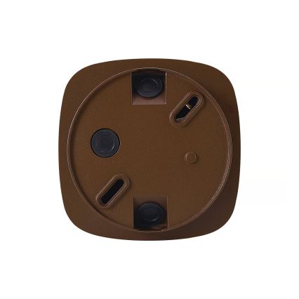 Nordlux - Venkovní stropní svítidlo SIDARA 1xE27/15W/230V IP54 hnědá