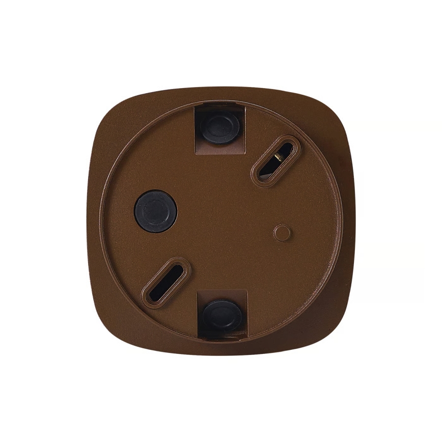 Nordlux - Venkovní stropní svítidlo SIDARA 1xE27/15W/230V IP54 hnědá