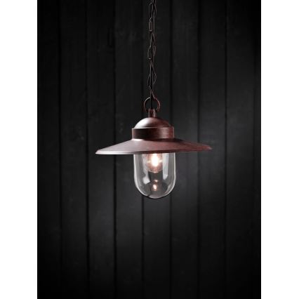 Nordlux - Venkovní závěsné svítidlo LUXEMBOURG 1xE27/60W/230V IP33