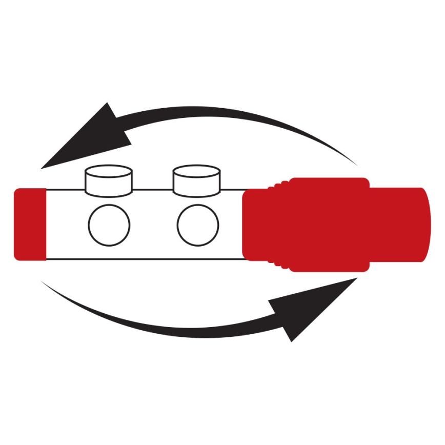 Novaservis - Sada pro radiátory se středovým připojením rohová bílá